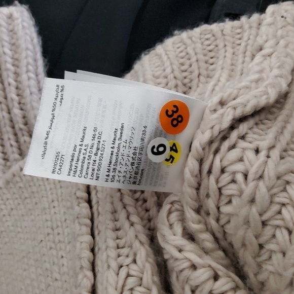 H& M Cardigan Relaxed fit Oversized Size US S - Picture 4 of 5